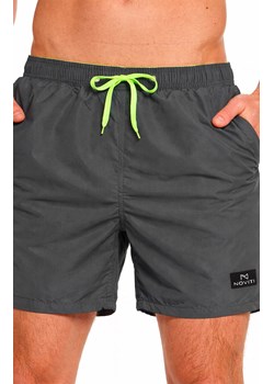 Szorty kąpielowe męskie grafitowe KS002, Kolor grafitowy, Rozmiar M, Noviti ze sklepu Primodo w kategorii Kąpielówki - zdjęcie 189133832