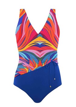 Strój kąpielowy jednoczęściowy Self S 1069 V1LN7 Larnaca 7, Kolor niebieski-wzór, Rozmiar M, Self ze sklepu Primodo w kategorii Stroje kąpielowe - zdjęcie 189133850