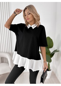 bluzka jackson czarna one size ze sklepu UBRA w kategorii Bluzki damskie - zdjęcie 189133943