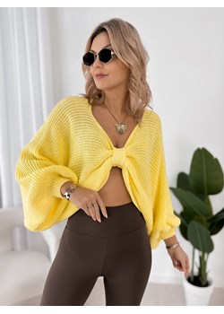sweter aspen żółty one size ze sklepu UBRA w kategorii Swetry damskie - zdjęcie 189134004