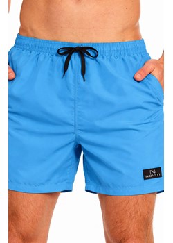 Szorty kąpielowe męskie niebieskie KS004, Kolor niebieski, Rozmiar M, Noviti ze sklepu Intymna w kategorii Kąpielówki - zdjęcie 189134474