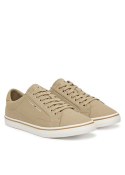 Tenisówki Tommy Hilfiger Vulc Core Long Lace FM0FM05688 Beżowy ze sklepu eobuwie.pl w kategorii Trampki męskie - zdjęcie 189134641