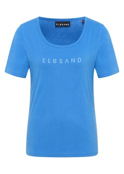 ELBSAND Koszulka "Loralie" w kolorze niebieskim ze sklepu Limango Polska w kategorii Bluzki damskie - zdjęcie 189135500