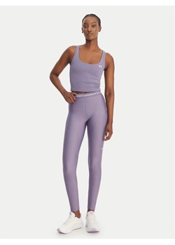 Under Armour Legginsy HeatGear® 6010002 Fioletowy Slim Fit ze sklepu MODIVO w kategorii Spodnie damskie - zdjęcie 189135552