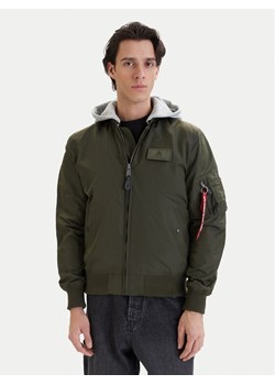 Alpha Industries Kurtka bomber Ma-1 196108 Szary Regular Fit ze sklepu MODIVO w kategorii Kurtki męskie - zdjęcie 189135594