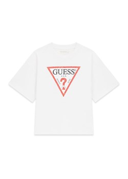Guess T-Shirt L6GI18 K8HM4 Biały Relaxed Fit ze sklepu MODIVO w kategorii T-shirty chłopięce - zdjęcie 189135602
