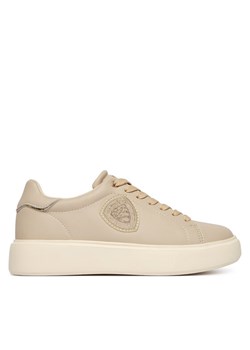 Blauer Sneakersy S6VENUS01/LEA Beżowy ze sklepu MODIVO w kategorii Buty sportowe damskie - zdjęcie 189135652