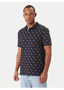Guess Polo M6GP04 K3073 Granatowy Regular Fit ze sklepu MODIVO w kategorii T-shirty męskie - zdjęcie 189135692