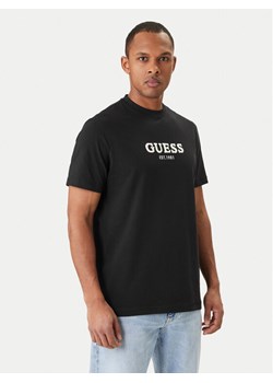 Guess T-Shirt M6GI16 K3032 Czarny Regular Fit ze sklepu MODIVO w kategorii T-shirty męskie - zdjęcie 189135712