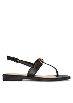 Guess Sandały FLJRMY LEA03 Czarny ze sklepu MODIVO w kategorii Sandały damskie - zdjęcie 189135721