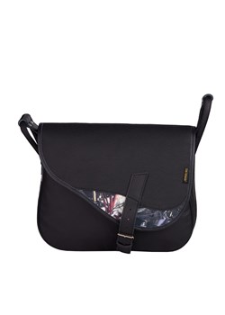 czarna torebka damska skórzana listonoszka na ramię Freshman ze sklepu Słoń Torbalski w kategorii Listonoszki - zdjęcie 189136522