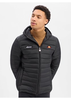 ellesse Męska kurtka pikowana Mężczyźni czarny wypukły wzór tkaniny ze sklepu vangraaf w kategorii Kurtki męskie - zdjęcie 189136924