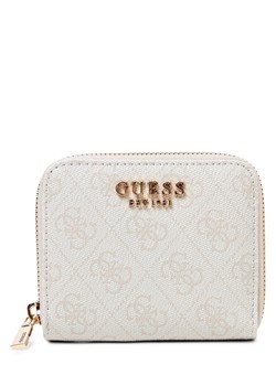GUESS Portfel damski - Laurel Kobiety biały wzorzysty ze sklepu vangraaf w kategorii Portfele damskie - zdjęcie 189136931