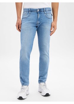 Replay Dżinsy - Anbass Mężczyźni Bawełna light stone jednolity ze sklepu vangraaf w kategorii Jeansy męskie - zdjęcie 189136952