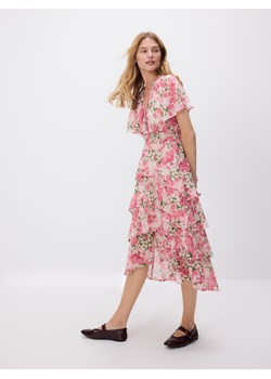 Reserved - Sukienka w kwiaty - wielobarwny ze sklepu Reserved w kategorii Sukienki - zdjęcie 189137054