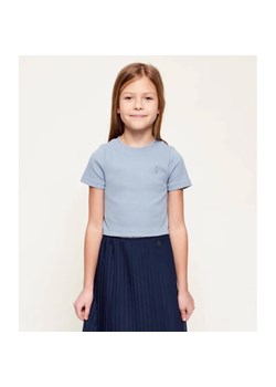 POLO RALPH LAUREN T-shirt | Slim Fit ze sklepu Gomez Fashion Store w kategorii Bluzki dziewczęce - zdjęcie 189137154