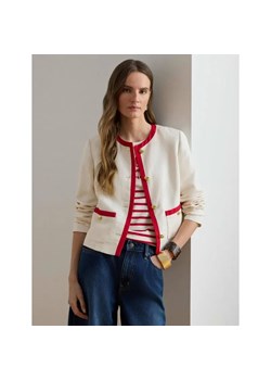 LAUREN RALPH LAUREN Lniana marynarka | Regular Fit ze sklepu Gomez Fashion Store w kategorii Marynarki damskie - zdjęcie 189137340
