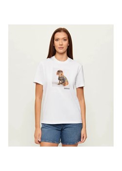 Barbour T-shirt Marine | Regular Fit ze sklepu Gomez Fashion Store w kategorii Bluzki damskie - zdjęcie 189137412