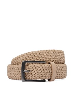 Pasek Calvin Klein Casual Pin Buckle 35Mm Fixed - LV04D7088G Beżowy ze sklepu eobuwie.pl w kategorii Paski męskie - zdjęcie 189139993