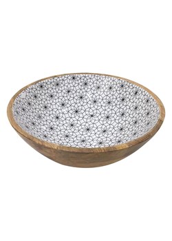 Ard'time Salaterka "Black" w kolorze brązowo-białym - Ø 30,5 cm ze sklepu Limango Polska w kategorii Misy i tace dekoracyjne - zdjęcie 189140222