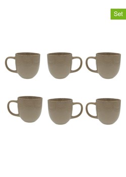 Ard'time Kubki (6 szt.) "Dune" w kolorze zielonym - 9 x Ø 12 cm ze sklepu Limango Polska w kategorii Dzbanki i zaparzacze - zdjęcie 189140333