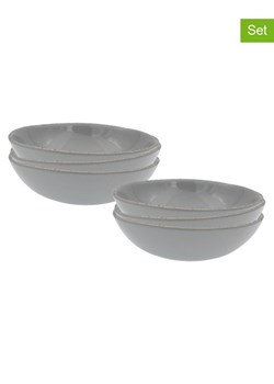 Ard'time Talerze głębokie (6 szt.) "Galet" w kolorze szarym  - Ø 18,8 cm ze sklepu Limango Polska w kategorii Naczynia - zdjęcie 189140342