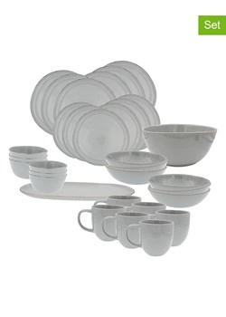 Ard'time 32-częściowy zestaw "Galet" w kolorze jasnoszarym ze sklepu Limango Polska w kategorii Naczynia - zdjęcie 189140363