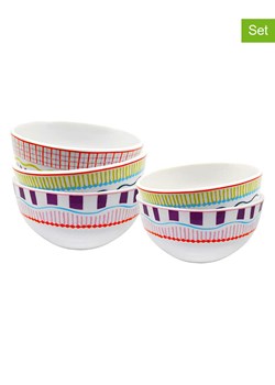 Ard'time Miski (6 szt.) "Relax Sunset" ze wzorem - Ø 14 cm ze sklepu Limango Polska w kategorii Naczynia - zdjęcie 189140640