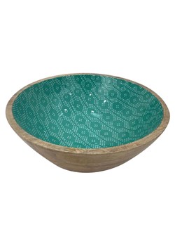 Ard'time Salaterka "Sea" w kolorze turkusowo-jasnobrązowym - Ø 30,5 cm ze sklepu Limango Polska w kategorii Misy i tace dekoracyjne - zdjęcie 189140770