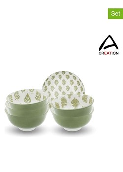 Ard'time Miski (6 szt.) "Soliman" w kolorze zielonym - Ø 11 cm ze sklepu Limango Polska w kategorii Naczynia - zdjęcie 189140811