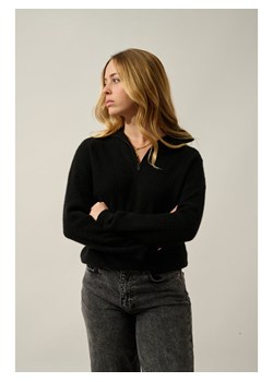 AUTHENTIC CASHMERE Kaszmirowy sweter w kolorze czarnym ze sklepu Limango Polska w kategorii Swetry damskie - zdjęcie 189141074