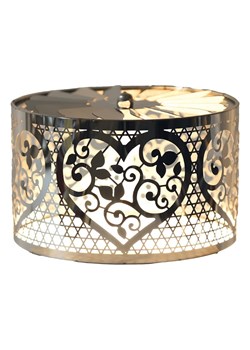 Woodbridge Karuzela "Heart" w kolorze srebrnym do świec - Ø 13 cm ze sklepu Limango Polska w kategorii Świeczniki - zdjęcie 189142164