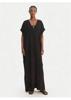 BOSS Sukienka plażowa Double B 50557042 Czarny Relaxed Fit ze sklepu MODIVO w kategorii Odzież plażowa - zdjęcie 189142762