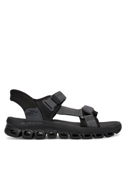 Skechers Sandały Glide Step Sandal 233382/BBK Czarny ze sklepu MODIVO w kategorii Sandały męskie - zdjęcie 189142811