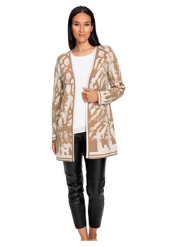 Heine Kardigan w kolorze jasnobrązowym ze sklepu Limango Polska w kategorii Swetry damskie - zdjęcie 189143590