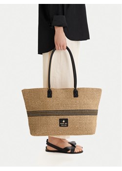 Beverly Hills Polo Club Torebka EO-BHPC-L-015-09 Beżowy ze sklepu MODIVO w kategorii Torby Shopper bag - zdjęcie 189143904