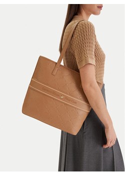 Torebka Beverly Hills Polo Club EO-BHPC-L-012-09 Brązowy ze sklepu eobuwie.pl w kategorii Torby Shopper bag - zdjęcie 189145022