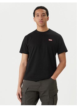 Hunter T-Shirt Essentials HARM0085252 Czarny Regular Fit ze sklepu MODIVO w kategorii T-shirty męskie - zdjęcie 189146772