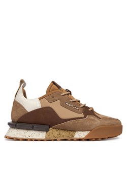 REPLAY Sneakersy GMS1P .000.C0073L Beżowy ze sklepu MODIVO w kategorii Buty sportowe męskie - zdjęcie 189146774