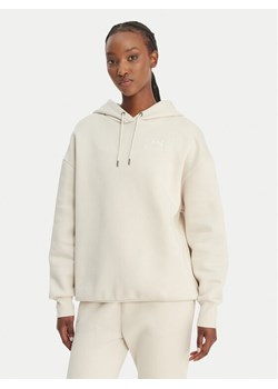 Under Armour Bluza UA Icon Fleece 1379495 Écru Regular Fit ze sklepu MODIVO w kategorii Bluzy damskie - zdjęcie 189146793