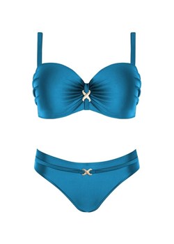 Dwuczęściowy strój kąpielowy niebieski Self S 730 V1LS1 Lustre 1, Kolor niebieski, Rozmiar 38B/M, Self ze sklepu Primodo w kategorii Stroje kąpielowe - zdjęcie 189147051