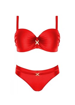Dwuczęściowy strój kąpielowy czerwony Self S 730 V1LS1 Lustre 1, Kolor czerwony, Rozmiar 38B/M, Self ze sklepu Primodo w kategorii Stroje kąpielowe - zdjęcie 189147052