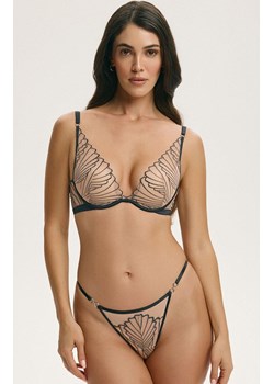 Esotiq biustonosz push-up Nugat 43470-90X, Kolor beżowo-szary, Rozmiar 65C, Esotiq ze sklepu Intymna w kategorii Biustonosze - zdjęcie 189147173