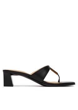 Japonki Guess FLJYZA LEA03 Czarny ze sklepu eobuwie.pl w kategorii Klapki damskie - zdjęcie 189147271