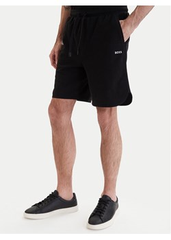 BOSS Szorty sportowe Member 50558883 Czarny Relaxed Fit ze sklepu MODIVO w kategorii Spodenki męskie - zdjęcie 189147401