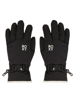 Roxy Rękawice narciarskie Jetty Solid ERJHN03267 Szary ze sklepu MODIVO w kategorii Rękawiczki damskie - zdjęcie 189147404