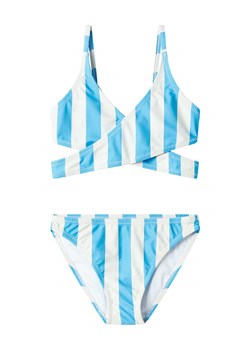 name it Bikini w kolorze błękitno-białym ze sklepu Limango Polska w kategorii Stroje kąpielowe - zdjęcie 189148764