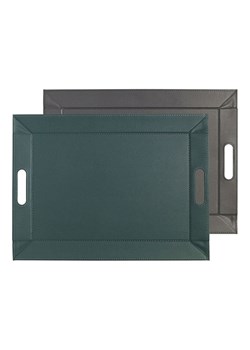 FREEFORM Taca dwustronna w kolorze morsko-antracytowym - 55 x 41 cm ze sklepu Limango Polska w kategorii Misy i tace dekoracyjne - zdjęcie 189152242