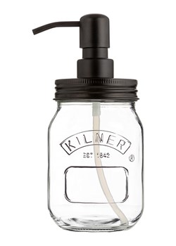 Kilner Dozownik mydła w kolorze czarnym - 500 ml ze sklepu Limango Polska w kategorii Dozowniki do mydła - zdjęcie 189152320