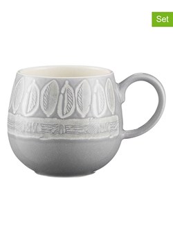 Mason Cash Kubki (2 szt.) w kolorze szaro-białym - 350 ml ze sklepu Limango Polska w kategorii Naczynia - zdjęcie 189152573